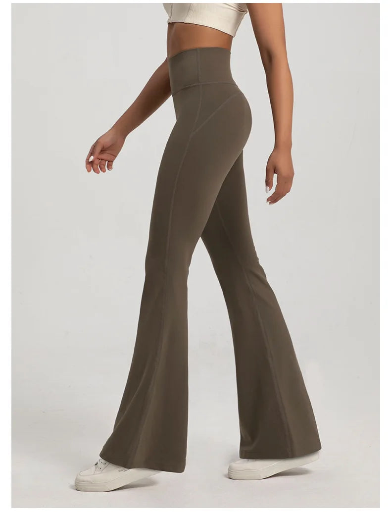 High Waisted Flairs